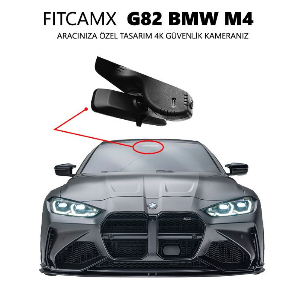 G82 BMW M4 Modele Özel 4K Araç Kamerası (Model B)