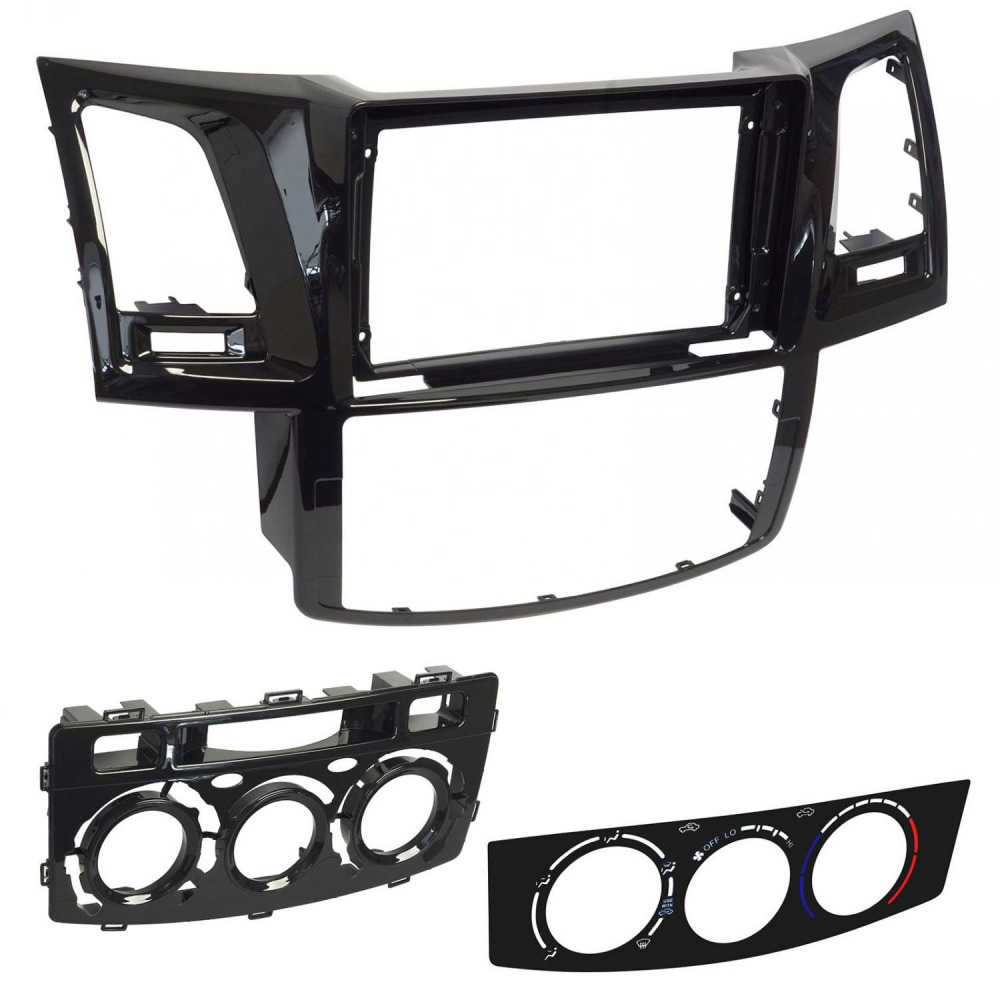 Toyota Hilux M/C (2008-2015) 9 İnç Multimedya Panel Çerçevesi