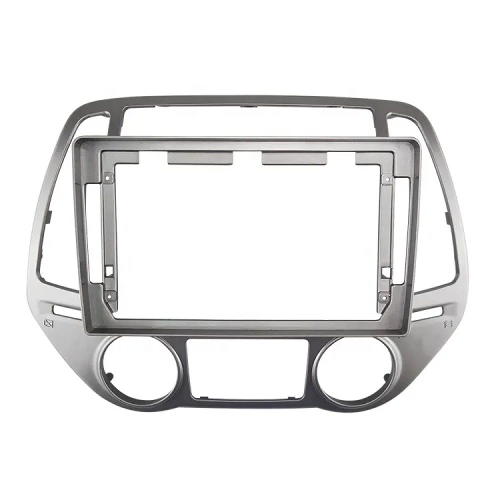 Hyundai i20 (2012) Uyumlu | 9 inç | Dijital Klima | Multimedya Çerçevesi ve Kablo Seti