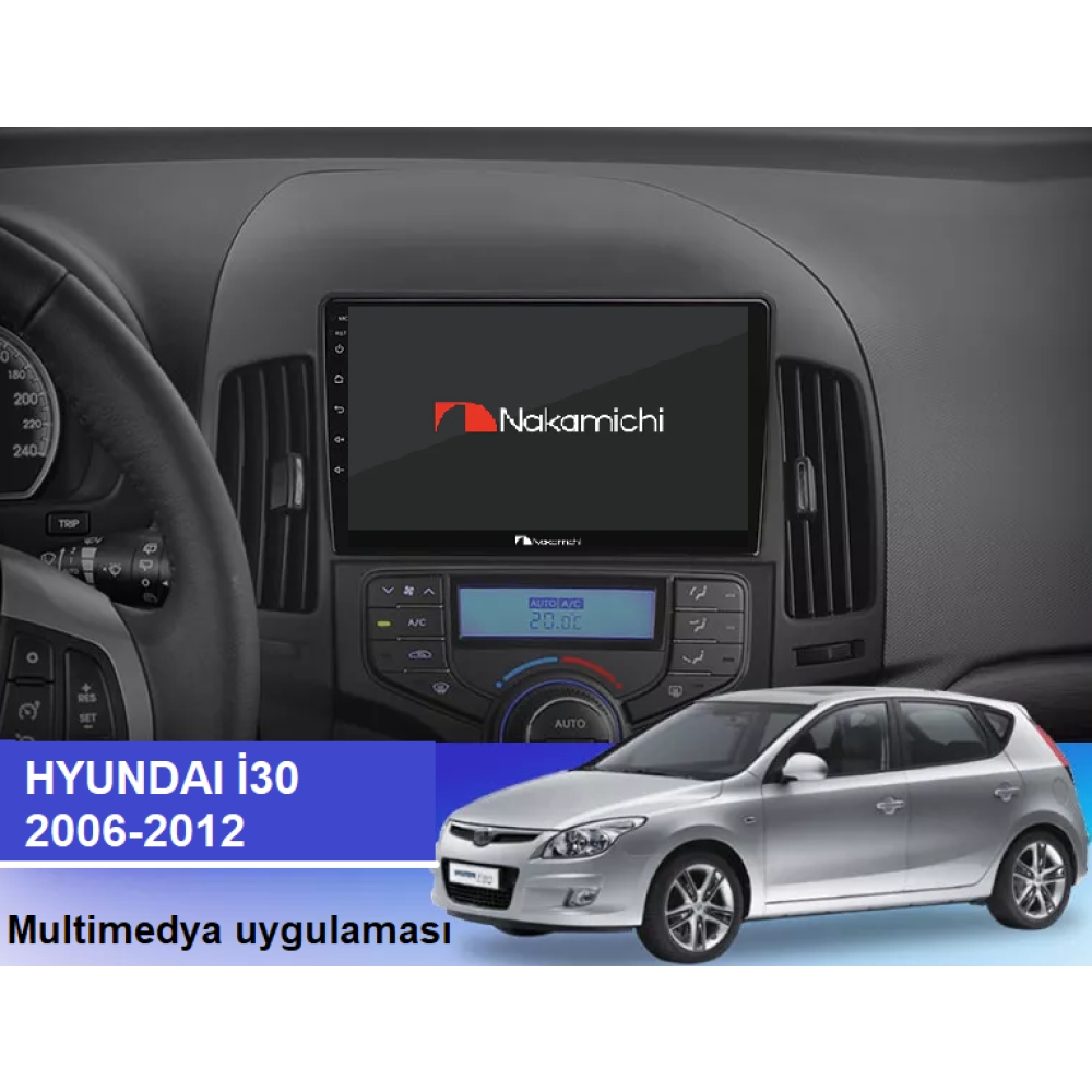 Hyundai i30 (2006-2012) | 2+32GB | Uyumlu Android Multimedya Navigasyon Sistemi