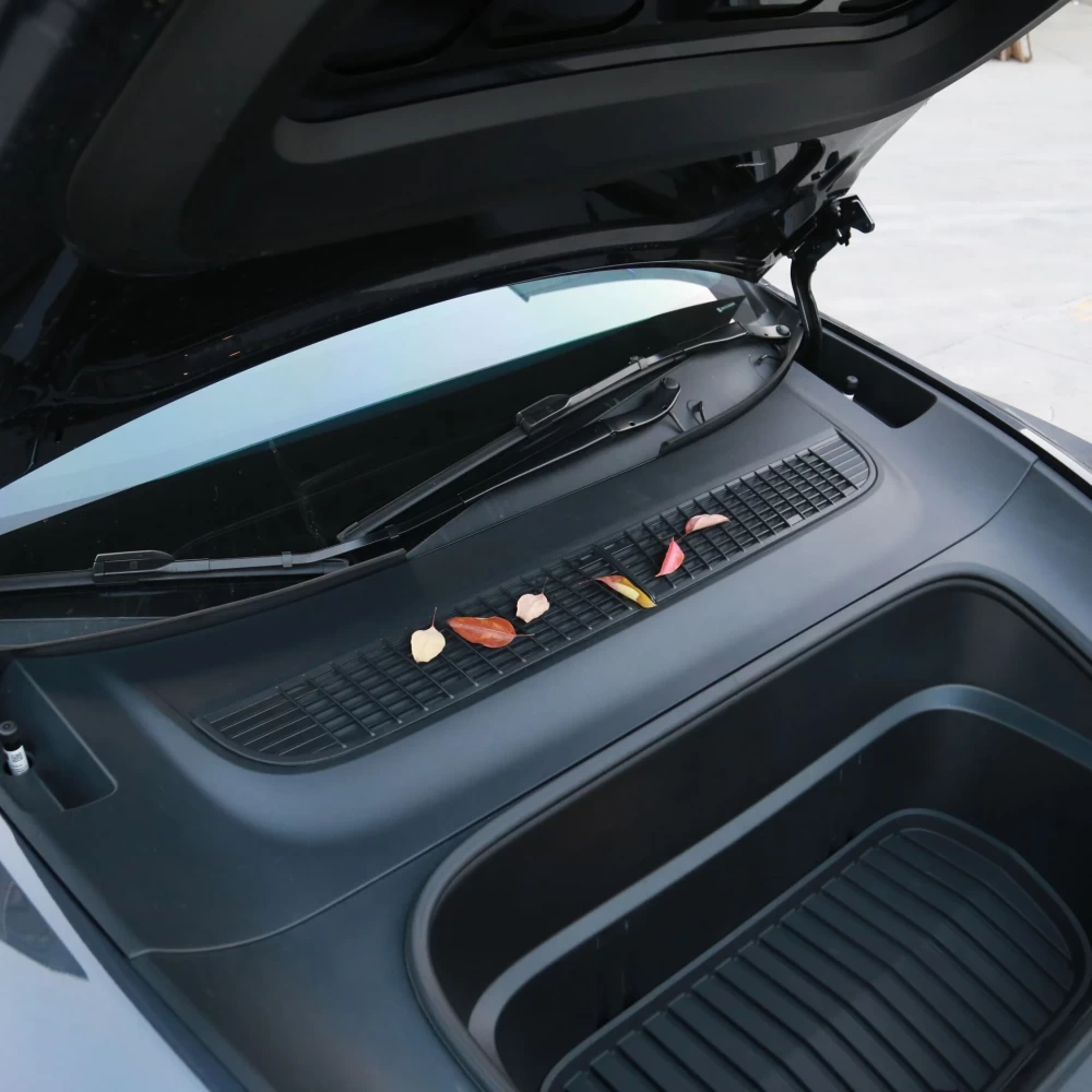 Tesla Model Y Juniper 2025 – Ön Kaput İçi Hava Izgarası V2 (Koruma ve Toz Önleyici)