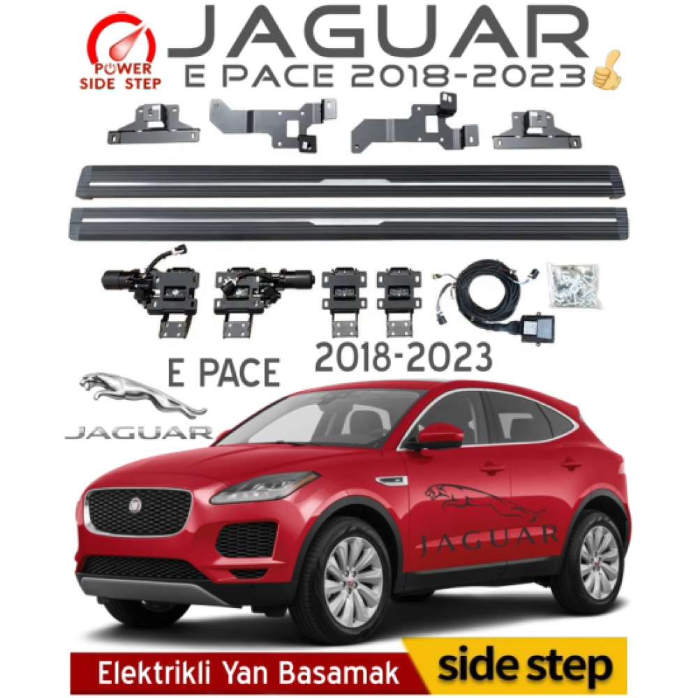 Jaguar E-Pace Elektrikli Yan Basamak 2018-2023