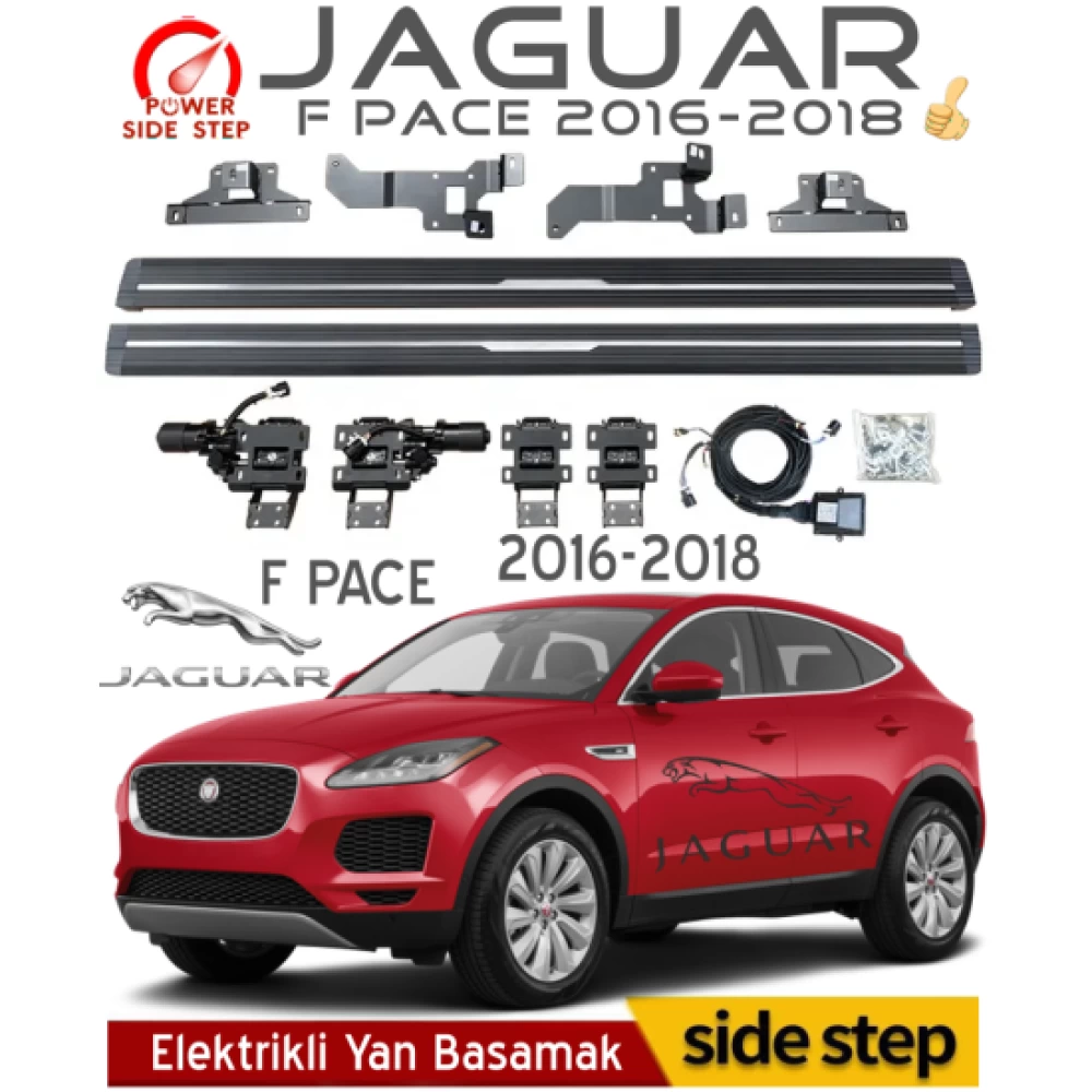 Jaguar F-Pace Elektrikli Yan Basamak 2016-2019