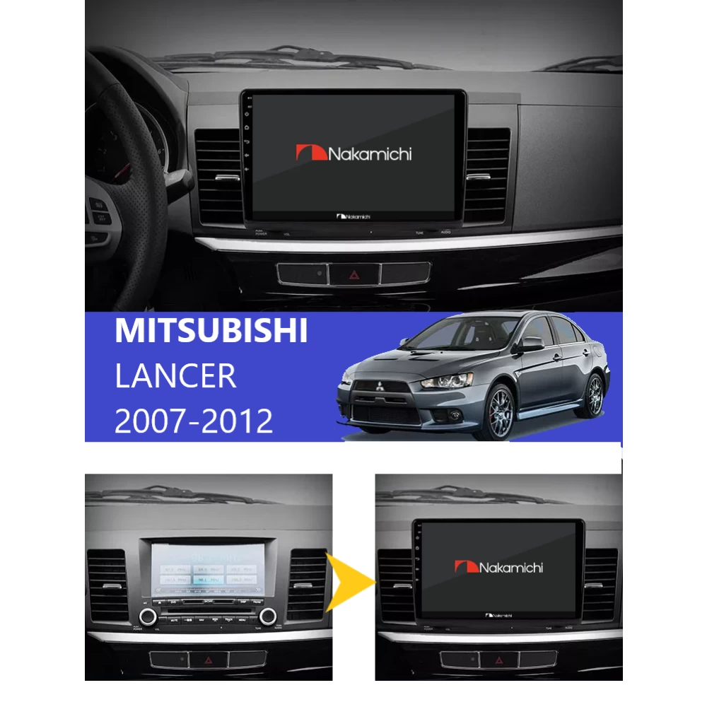 Mitsubishi Lancer (2007-2012) | Android Multimedya Navigasyon Sistemi