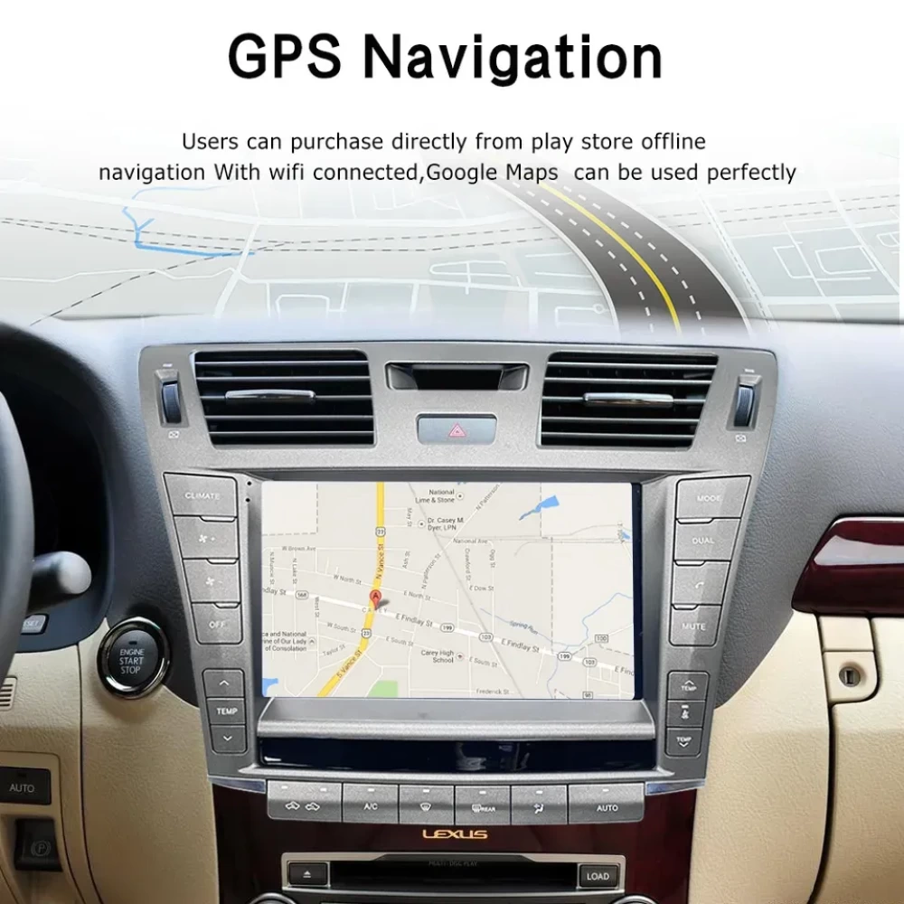 Lexus LS460 (2006-2012) Modern Multimedya ve Navigasyon Sistemi