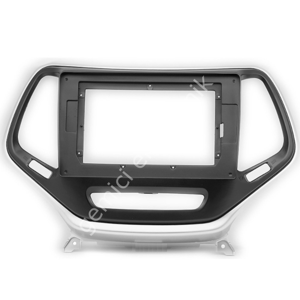 Jeep Cherokee KL (2014-2017) 10.1 İnç Multimedya Panel Çerçevesi