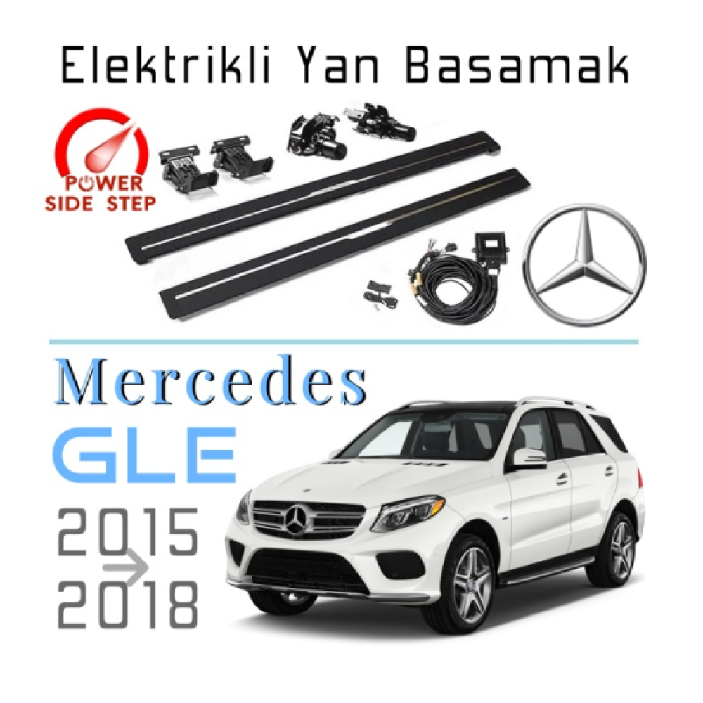 Mercedes Benz Elektrikli Yan Basamak W166 GLE 2015-2018