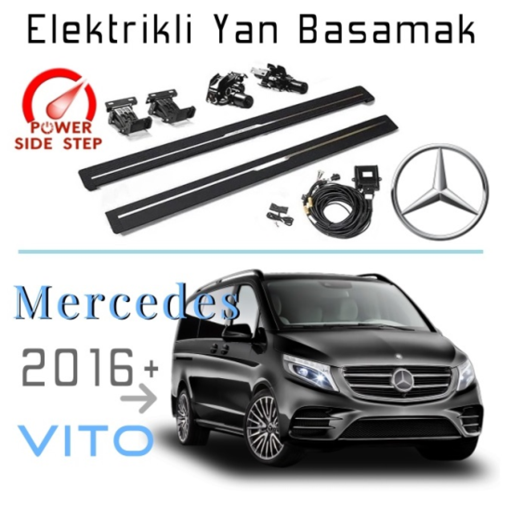 Mercedes Benz Elektrikli Yan Basamak W447 Vito 2016-2023
