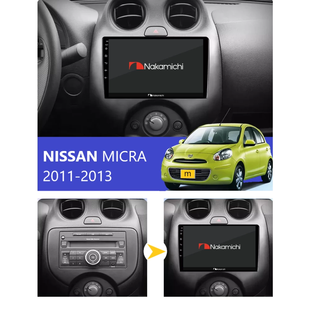 Nissan Micra (2011-2013) | Android Multimedya Navigasyon Sistemi