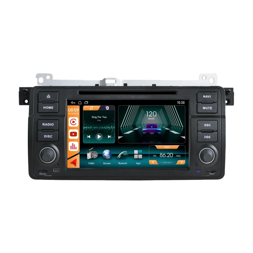 BMW 3 Serisi (1998-1999-2000-2001-2002-2003-2004-2005-2006) E46 Kasa 7 İnç Android Multimedya & Navigasyon Sistemi