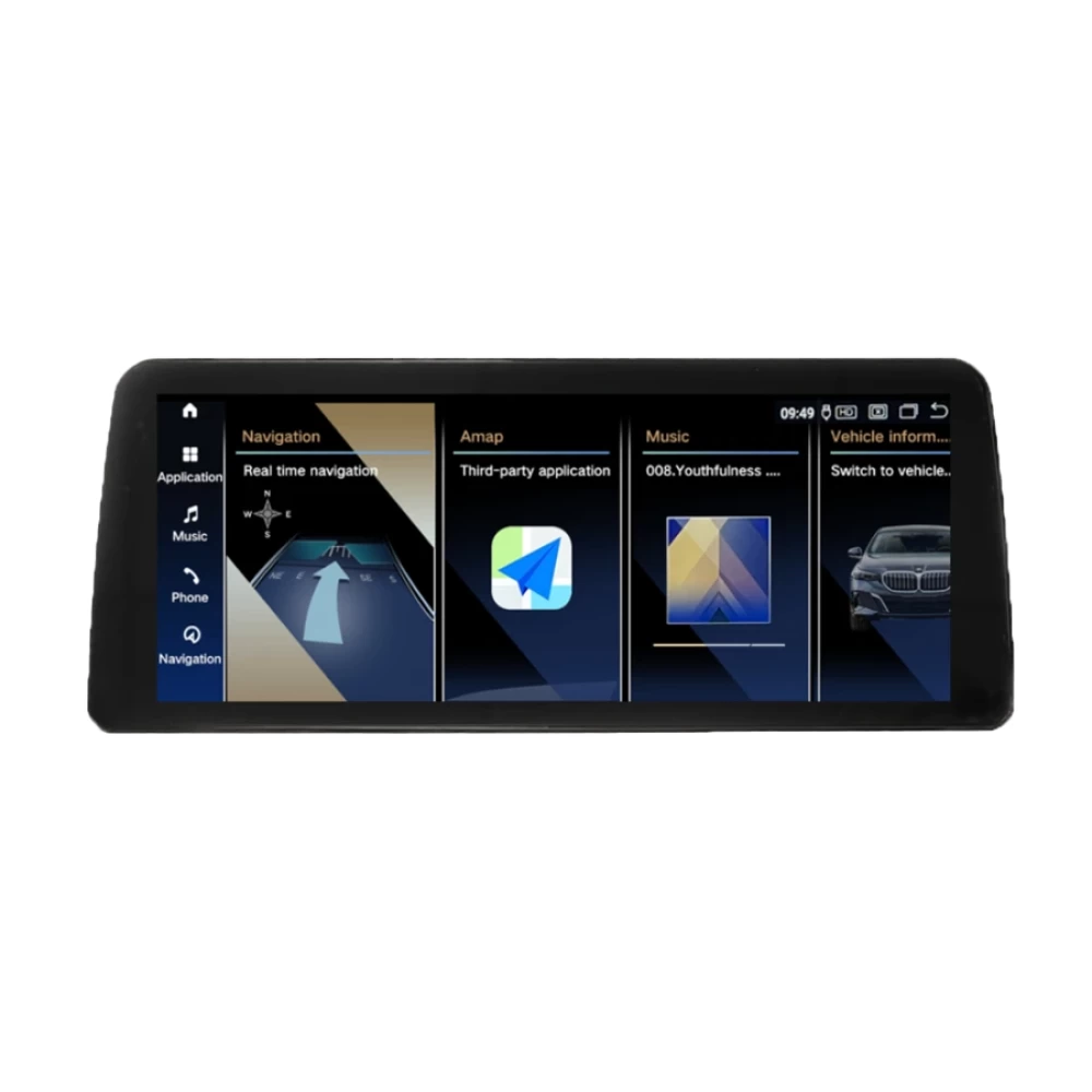 BMW 5 Serisi (2010-2011-2012) F10 / F11 Kasa 12.3 İnç Android Multimedya & Navigasyon Sistemi