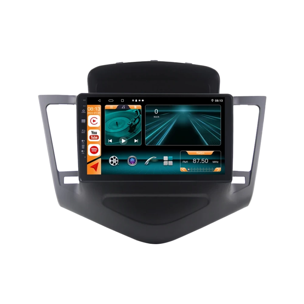 Chevrolet Cruze (2009-2010-2011-2012) 9 İnç Android Multimedya & Navigasyon Sistemi