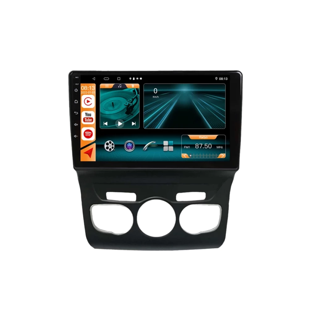 Citroen C4 (2013-2014-2015-2016) 10 İnç Android Multimedya & Navigasyon Sistemi