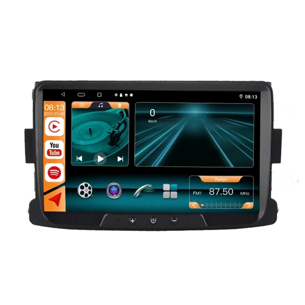 Dacia Stepway 9 İnç Android Multimedya & Navigasyon Sistemi