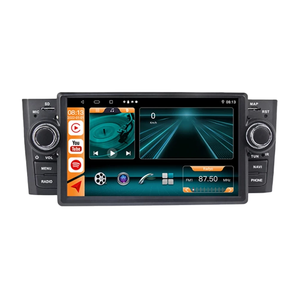 Fiat Linea (2007-2008-2009-2010-2011-2012-2013) 7 İnç Android Multimedya & Navigasyon Sistemi