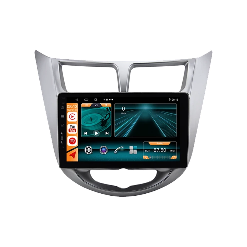 Hyundai Accent Blue (2011-2018) 9 İnç Android Multimedya & Navigasyon Sistemi