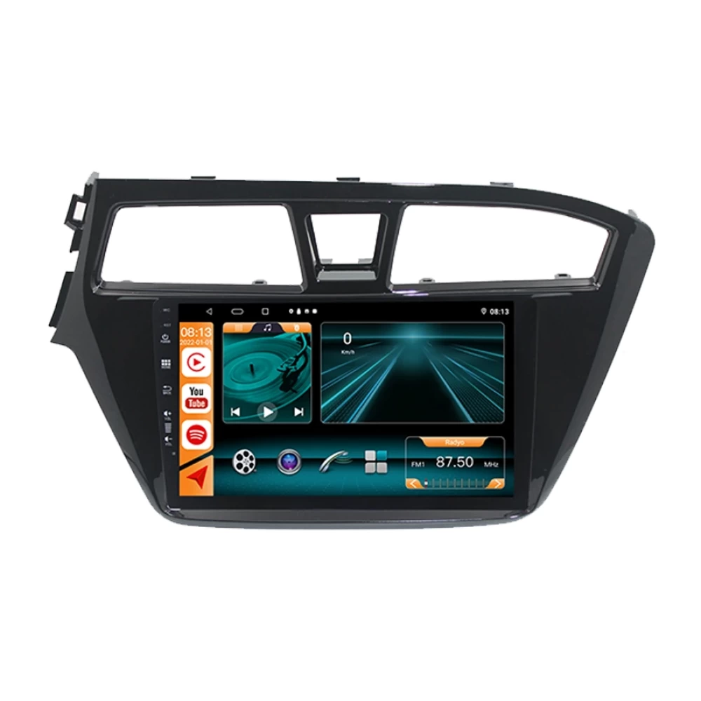 Hyundai i20 (2015-2016-2017-2018) 9 İnç Android Multimedya & Navigasyon Sistemi