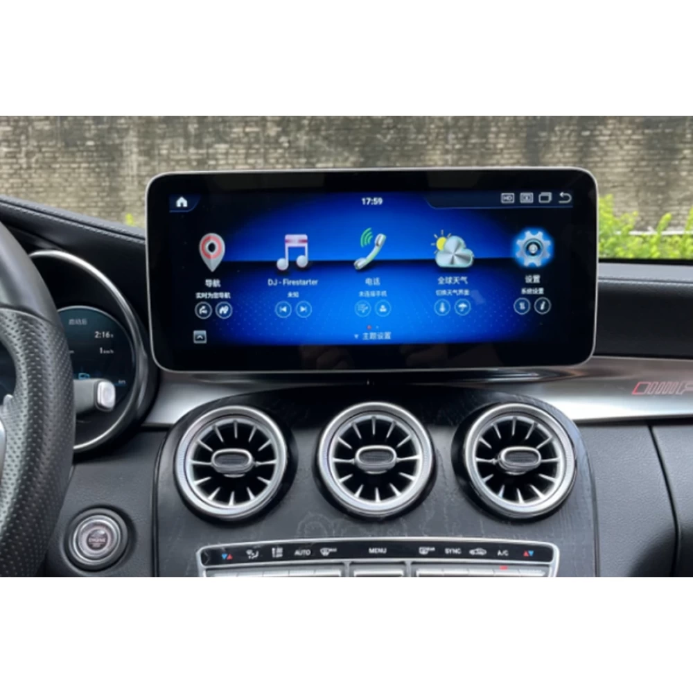 Mercedes-Benz C-Class W205 NTG 5.5 12.3 İnç Android Multimedya