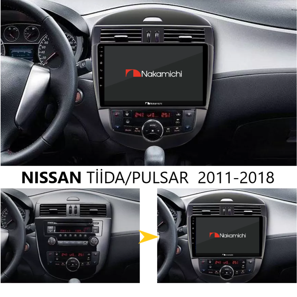 Nissan Pulsar (2011-2018) | Android Multimedya Navigasyon Sistemi