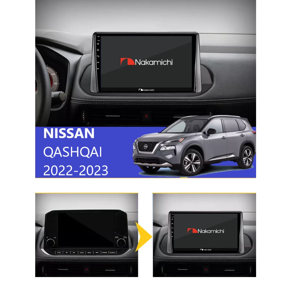Nissan Qashqai (2022-2023) | Android Multimedya Navigasyon Sistemi