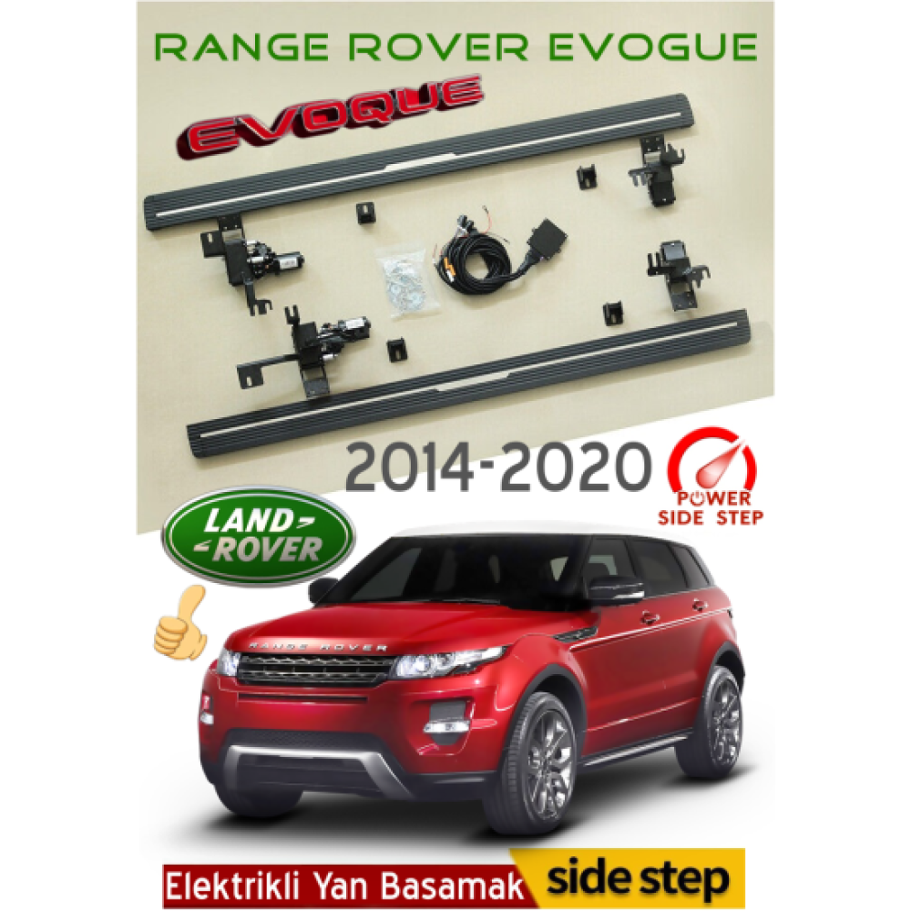 Range Rover Evoque Elektrikli Yan Basamak 2014-2020