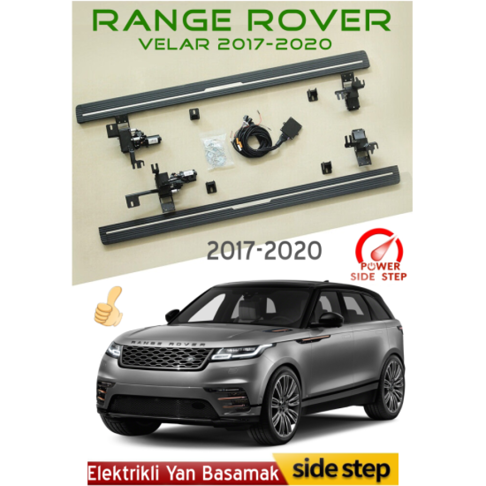 Range Rover Velar Elektrikli Yan Basamak 2017-2020