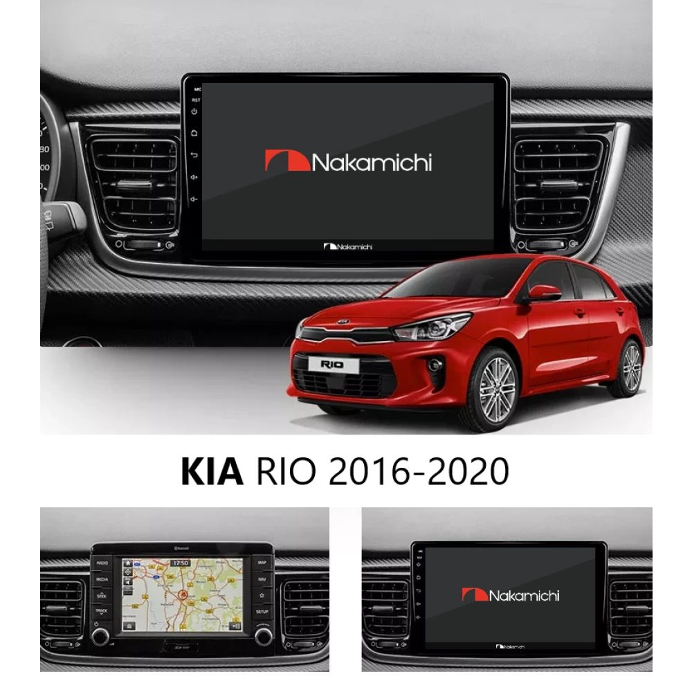 Kia Rio (2016-2020) | Android Multimedya Navigasyon Sistemi (2GB RAM / 32GB ROM)
