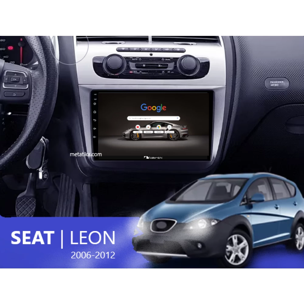 Seat Leon (2006-2012) | 9 İnç Android Multimedya ve Navigasyon Sistemi