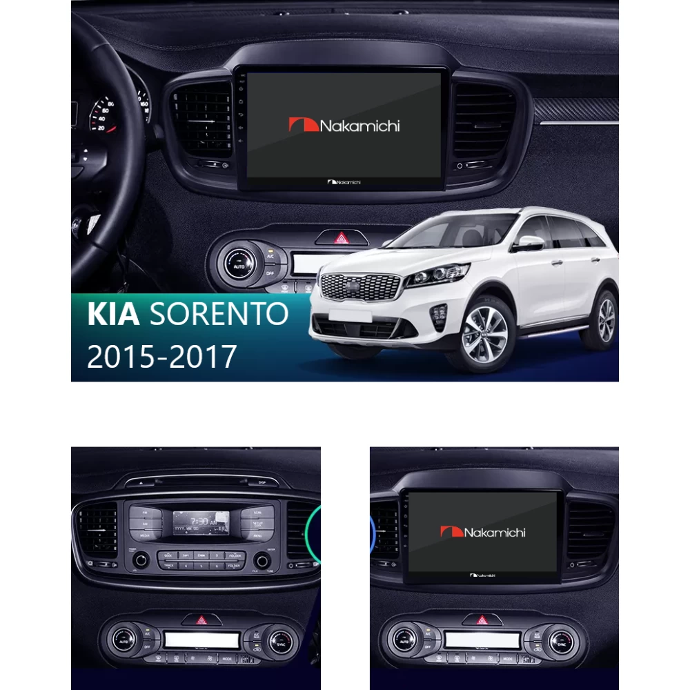 Kia Sorento (2015-2017) | Android Multimedya Navigasyon Sistemi (2GB RAM / 32GB ROM)