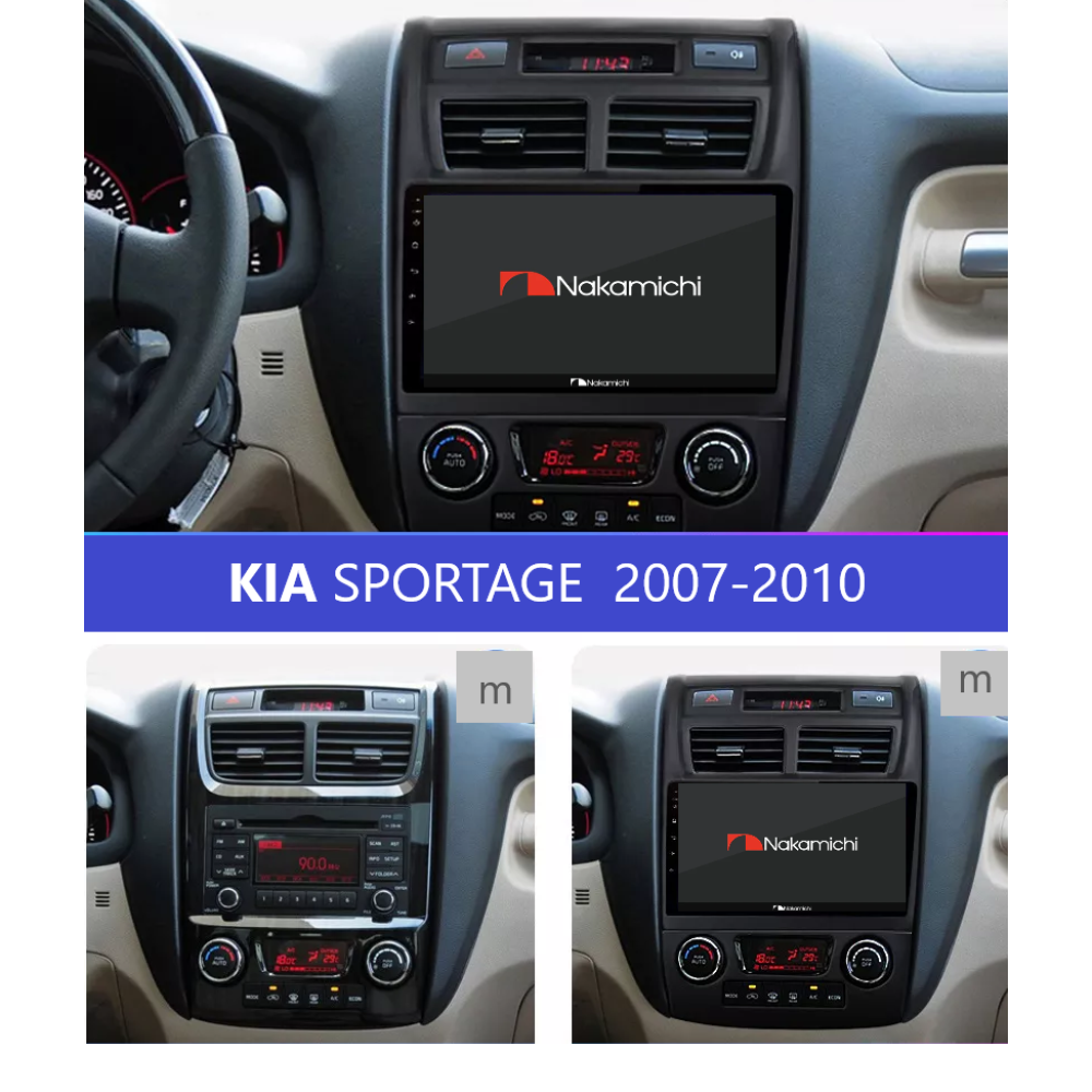 Kia Sportage (2007-2010) | Android Multimedya Navigasyon Sistemi (2GB RAM / 32GB ROM)