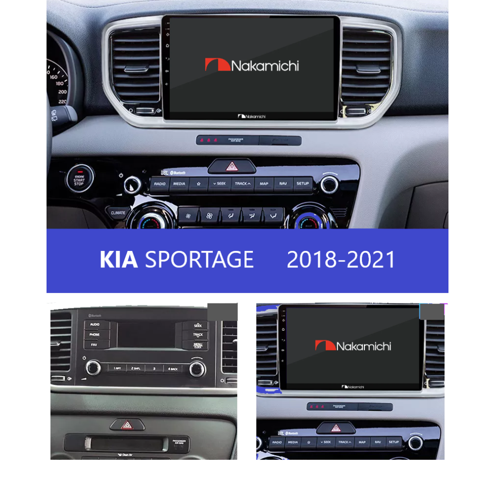 Kia Sportage (2018-2021) | Android Multimedya Navigasyon Sistemi (2GB RAM / 32GB ROM)