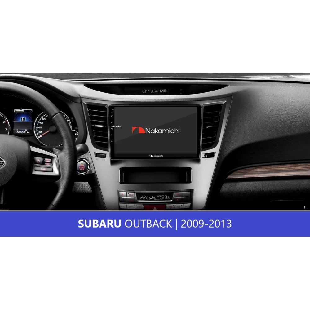 Subaru Outback (2009-2014) | 9 İnç Android Multimedya ve Navigasyon Sistemi