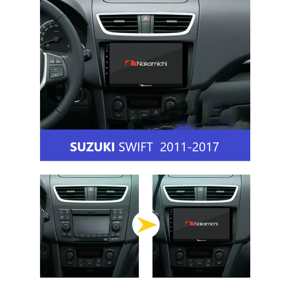 Suzuki Swift (2011-2017) | Android Multimedya Navigasyon Sistemi