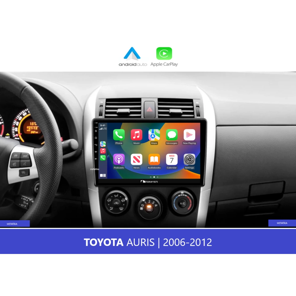 Toyota Auris (2006-2012) | Android Multimedya Navigasyon Sistemi