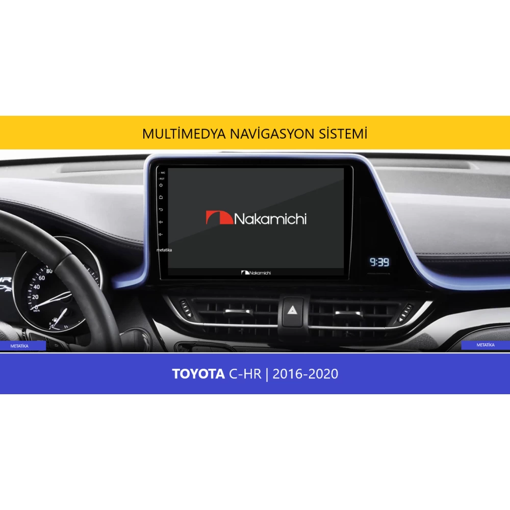 Toyota C-HR (2016-2020) | Android Multimedya Navigasyon Sistemi