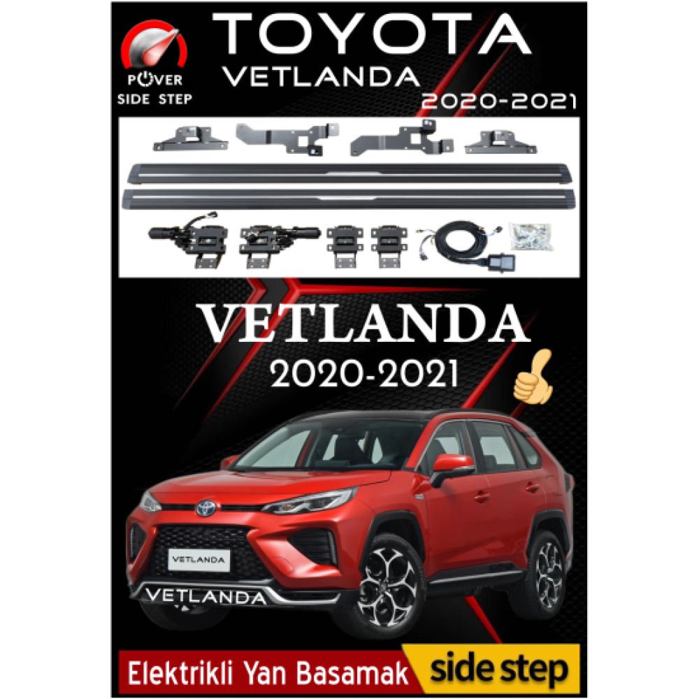 Toyota Vetlanda Elektrikli Yan Basamak 2020-2021