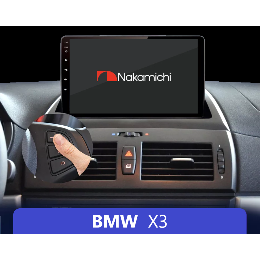 BMW X3 (2004-2009) Uyumlu Android Multimedya Navigasyon Sistemi