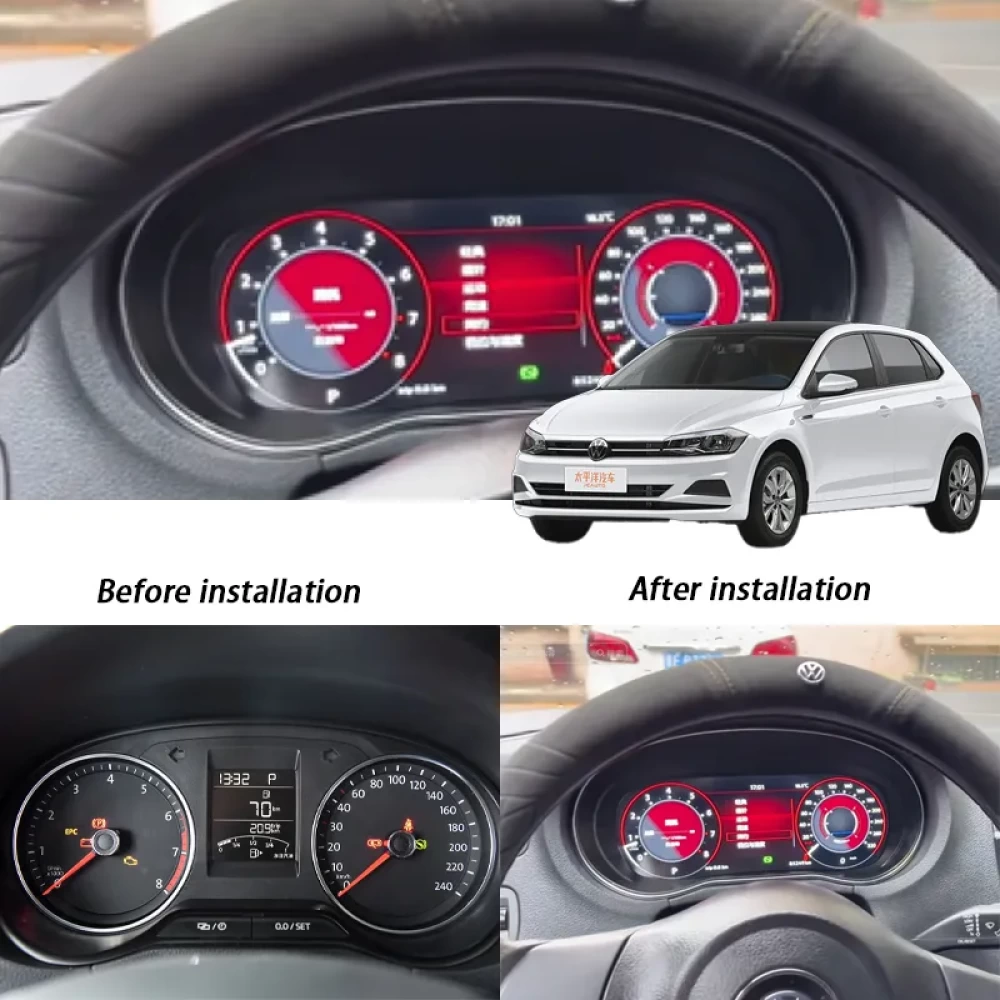 Volkswagen Polo Dijital Gösterge Paneli (2009–2016)