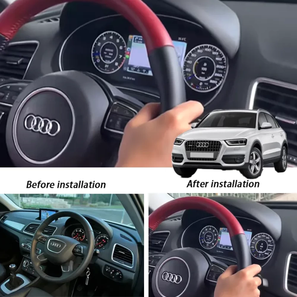 Audi Q3 Hayalet Gösterge (Virtual Cockpit) - 10.25 İnç Dijital Dashboard ve Kablosuz CarPlay (2012-2018)