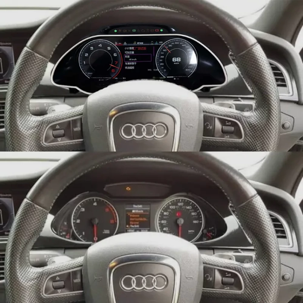 Audi B8 Hayalet Gösterge (Virtual Cockpit) - 12.3 İnç Dijital Dashboard Retrofit Kiti