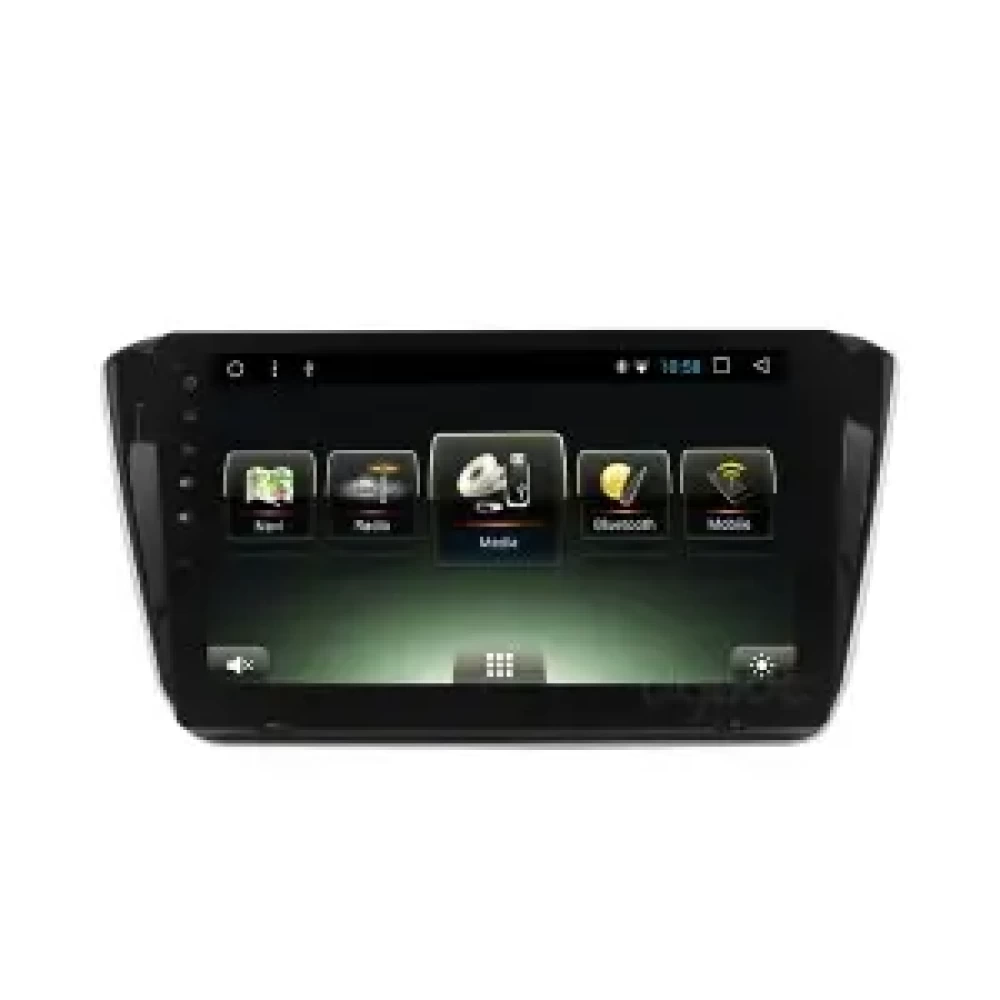 Skoda Superb 10.1 inch - CarPlay - Android - GPS Navigasyon - Multimedya Ekran