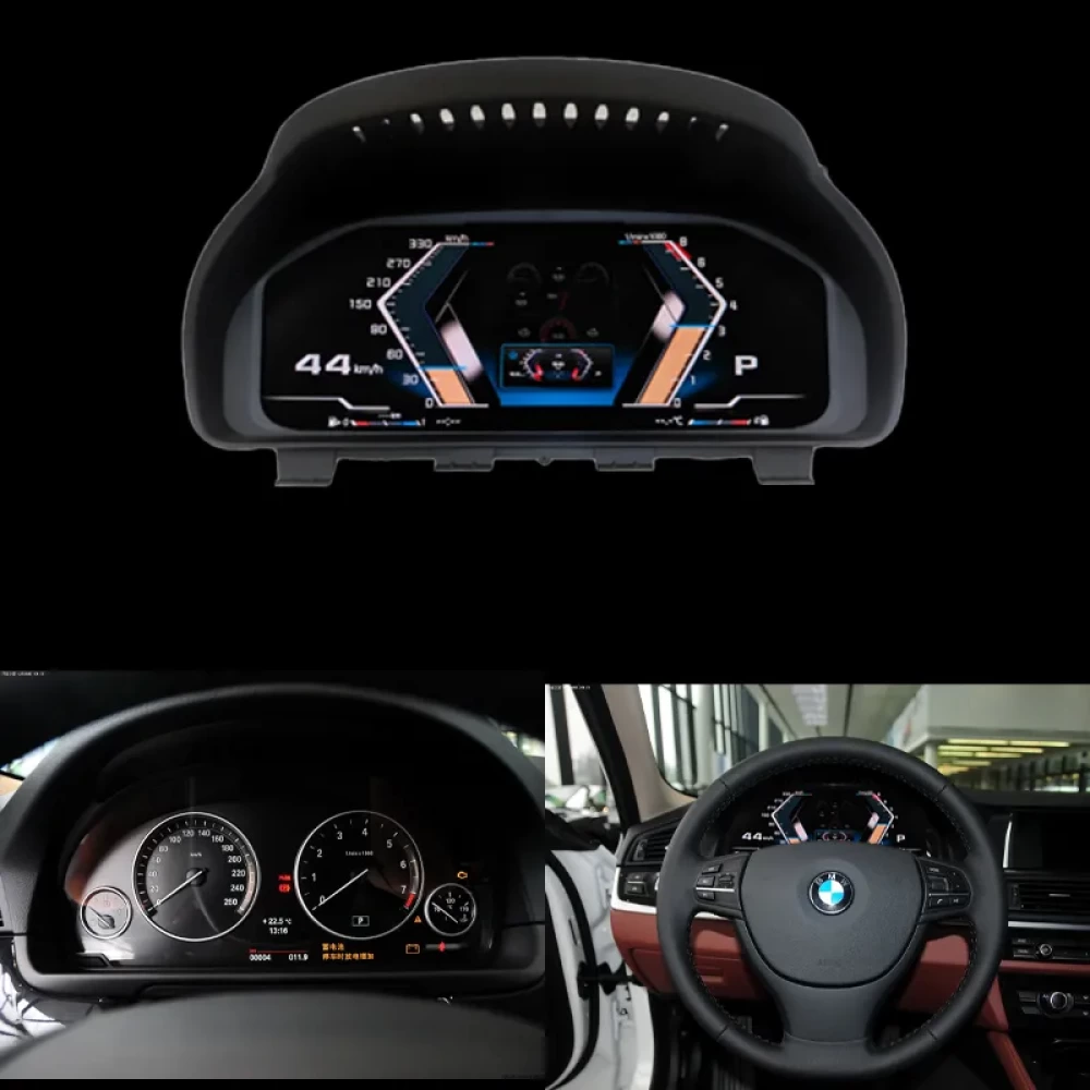BMW 5 Serisi F10 Hayalet Gösterge - 12.3 İnç Dijital Dashboard (2010–2016)