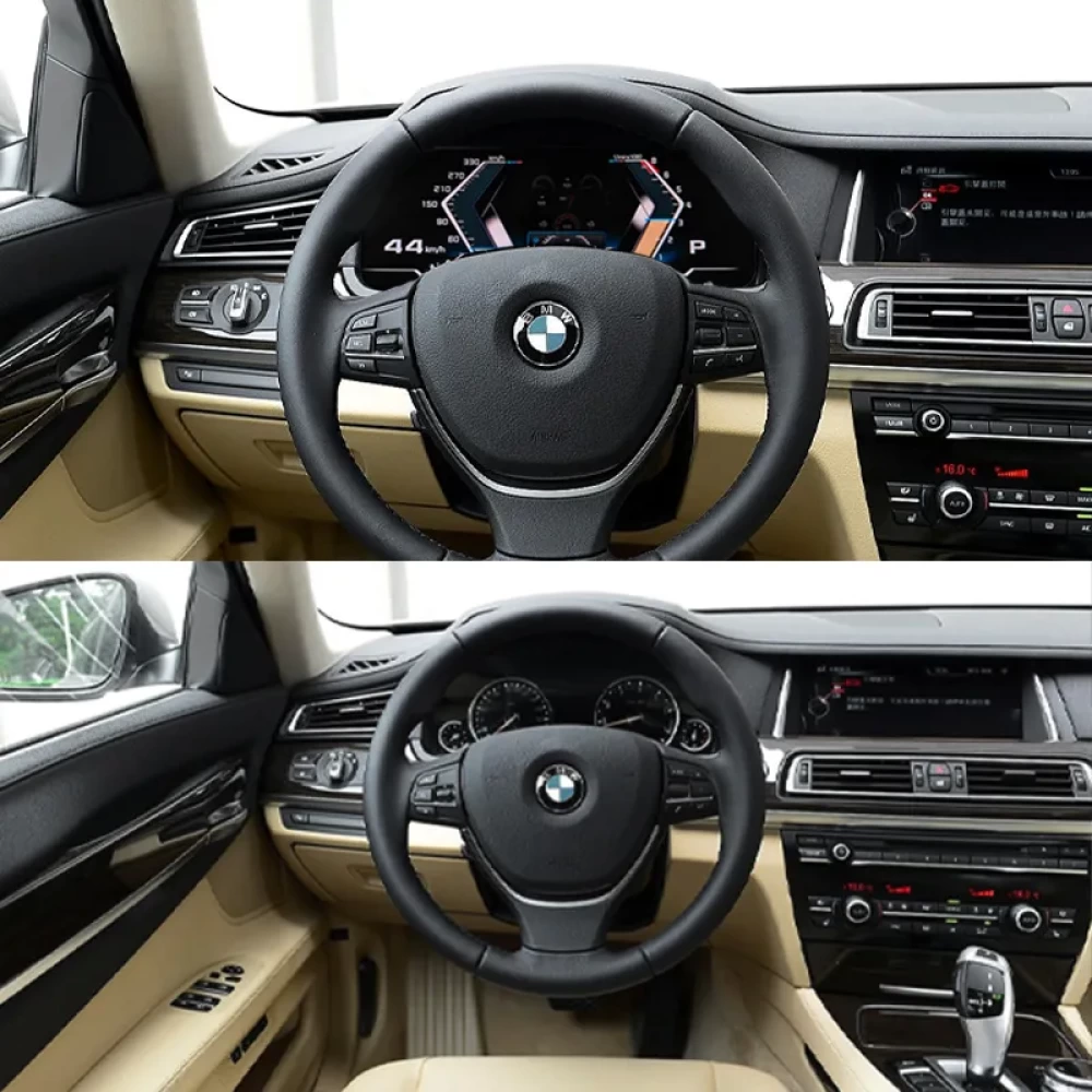 BMW 7 Serisi F02 Hayalet Gösterge - 12.3 İnç Dijital Dashboard (2009–2015 Uzun Şasi)