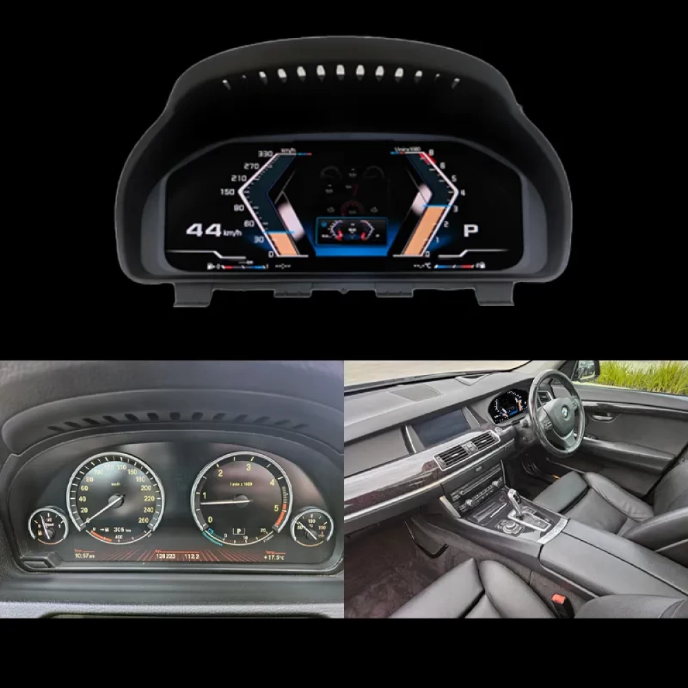 BMW 5 Serisi F07 GT Hayalet Gösterge - 12.3 İnç Dijital Dashboard (2009–2016)